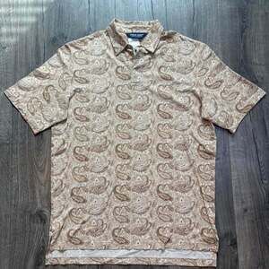 Polo Golf Ralph Lauren Paisley Polo Shirt Fieldstone